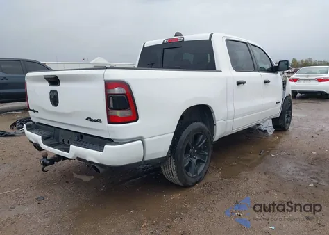 2023 Ram 1500 Lone Star 4X4 5'7 Box z USA, uszkodzony, nr VIN 1C6SRFFT1PN524944